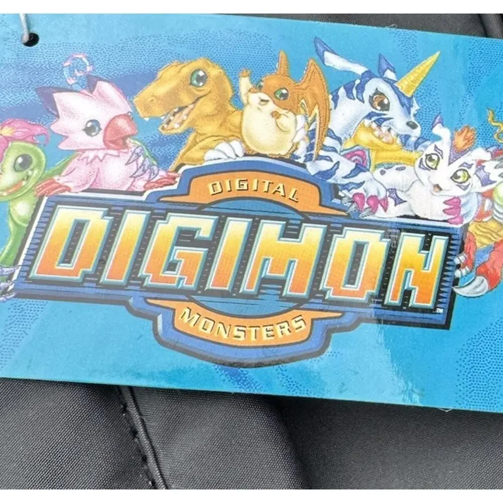 NOS Vintage Digimon Backpack Lunch Bag Set Agumon Tai Y2K Rare NWT- Hard To Find